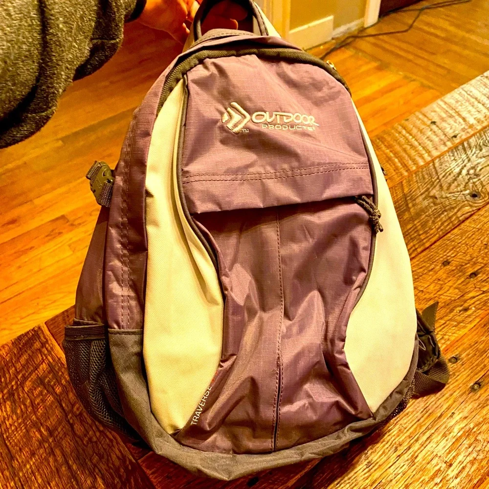Purple backpack…like new condition